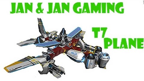 Robocraft T7 plane (Easy build)