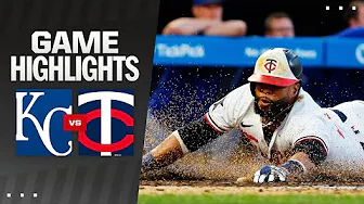 Royals vs. Twins Game Highlights (8/13/24) | MLB Highlights thumbnail