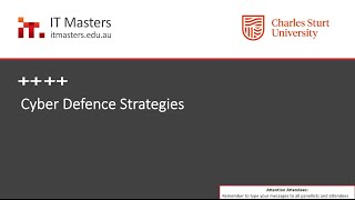 Free Short Course: Cyber Defence Strategies - Module 3