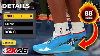 HOW TO MAKE Nike KD 12 "DON C" in NBA 2K26!