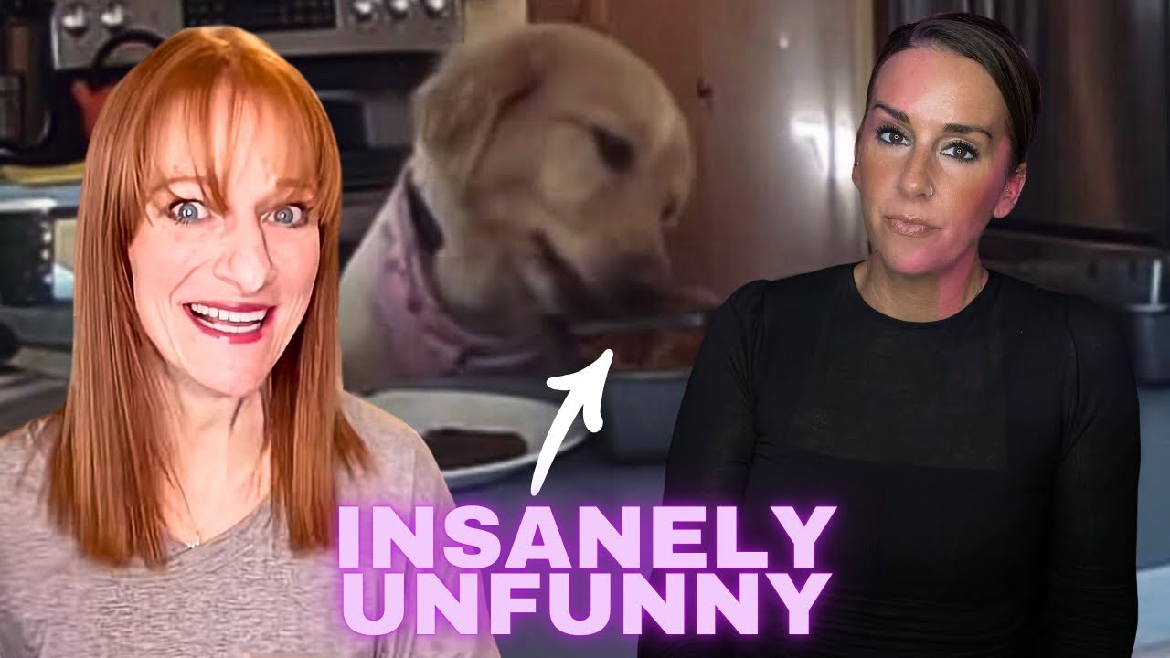 ALICIA DOUGHERTY THINKS HER DOG EATING CHOCOLATE IS FUNNY