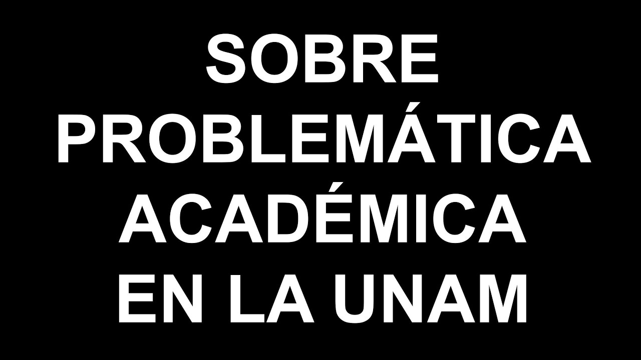 Sobre problemática académica en la UNAM #UNAM #Maestro #problema #estabilidad #salario