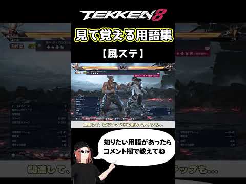 【鉄拳8】見て覚える用語集【風ステ】