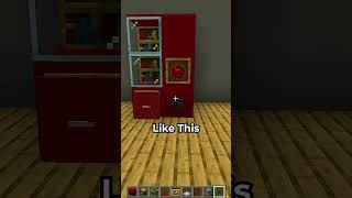 how to build a working vending machine #minecraft @ZekCrafting