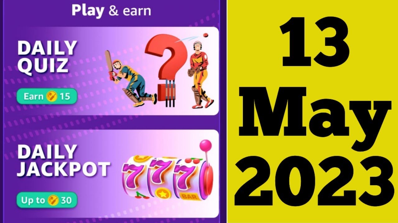 Amazon Funzone Runs Quiz Answers Today | Amazon Quiz Today - YouTube