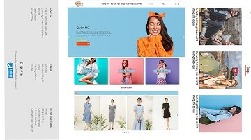 Thiết kế website thời trang Responsive bằng Html, Css, Javascript P2.1