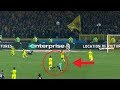 Referee kicks player  then sends him off  nantes v psg  league 1