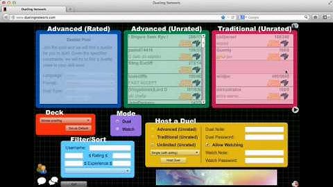 Yu-gi-oh! How to use dueling network lesson march 2013
