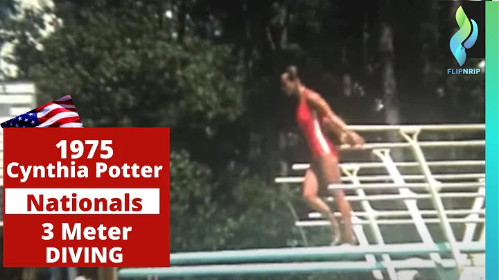 1975 Cynthia Potter - Womens 3 meter diving Compet...