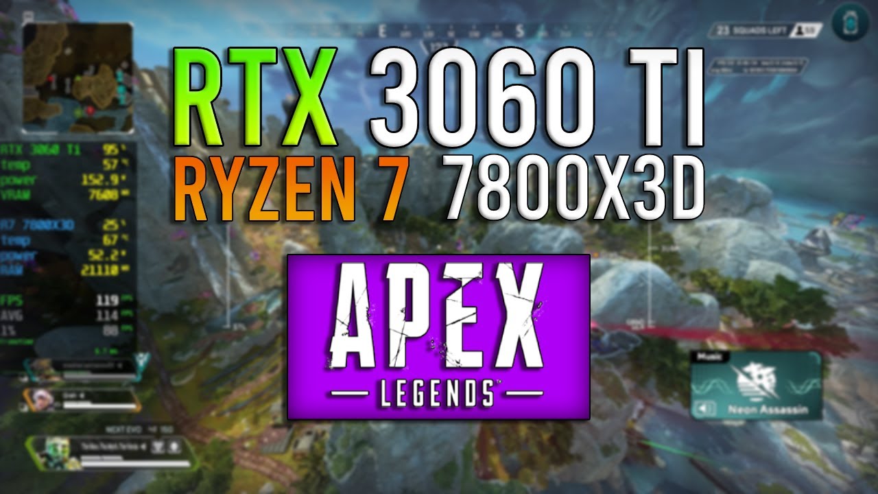 ゲーミングPC Ryzen7 RTX3060ti apex フォトナ FPS