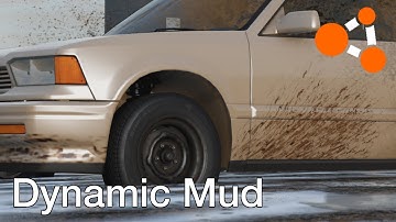 BeamNG Dynamic dirt/mud demonstration