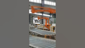Industrial Robots in New Material Handling and Stacking #industrialrobot #handling #roboting #short