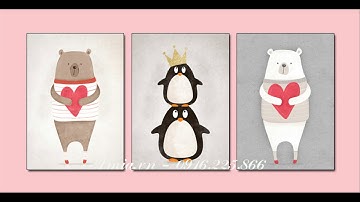 50 Mẫu Tranh Treo Tường Bắc Âu Bán Chạy Nhất Thế Giới