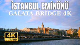 EMINONU - SIRKECI WALKING TOUR | GALATA BRIDGE AND MORE | 4K 2026 ISTANBUL