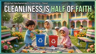 Cleanliness Is Half of Faith | A Beautiful Lesson for Children | Islamic Moral Story