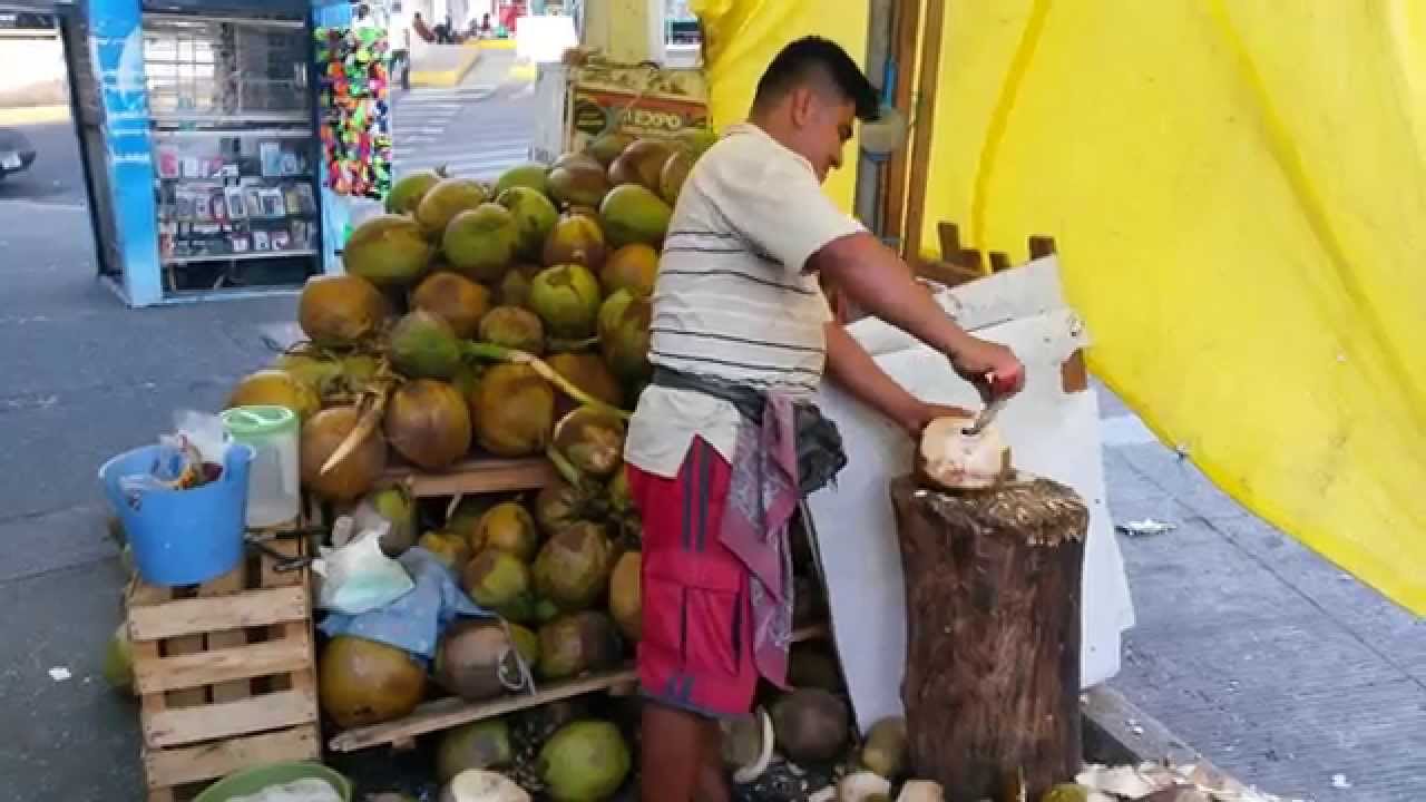how to eat fresh coconut YouTube