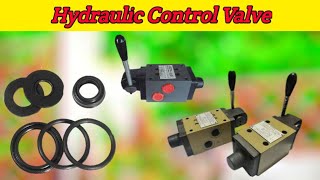 🔥How to Replace a Lecking Oil Seal of Hydraulic Control Valve/Hydraulic Control Valve Repair