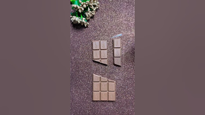 Il trucco della tavoletta di cioccolato infinita: da dove viene il pezzo extra? 🍫🤯