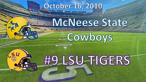 October 16, 2010 - McNeese St vs #9 LSU