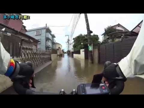 台風18号通過後の様子（茅ヶ崎市内）×1.8倍速
