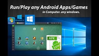 Run or play any android apps games in your pc (computer) windows-2017.
like us: https://www.facebook.com/bdprojukt24 please subscribe & stay
with us.