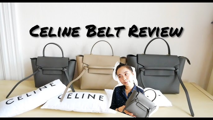 celine nano belt bag size