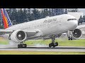 20 AMAZING LANDINGS from RIGHT UP CLOSE | Vancouver Airport Plane Spotting [YVR/CYVR]