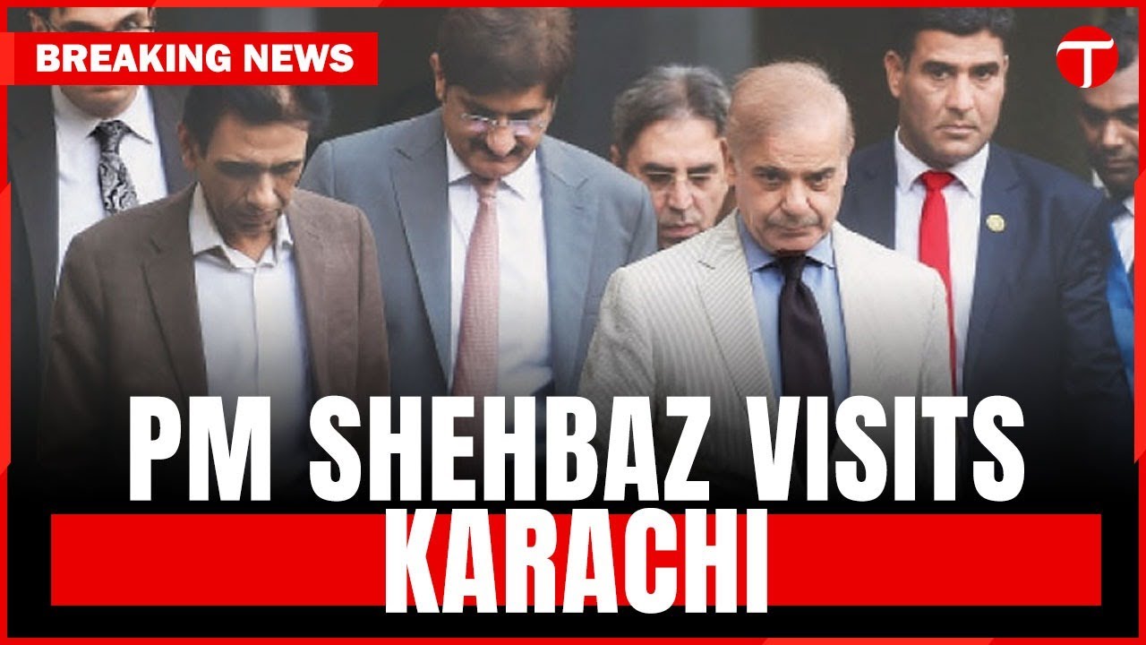 PM Shehbaz Sharif's First Visit to Karachi After Taking Office | Pakistan News | Latest News