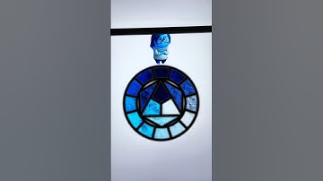 Sadness Color Circle| #insideout #insideout2 #coloring #art #drawing #painting #mix #colors #shorts