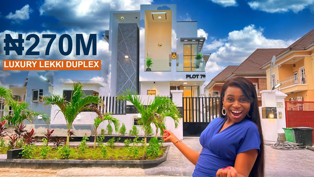 Inside a Luxury ₦270,000,000 ($540,000) 5 Bedroom Duplex in Lekki