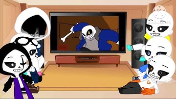 • Sans Au React To | Last Breath Vs Last Genocide 1/4 •