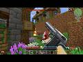 Pillager Raid My Village… So I Used a Military-Grade Pistol 😎🛡️