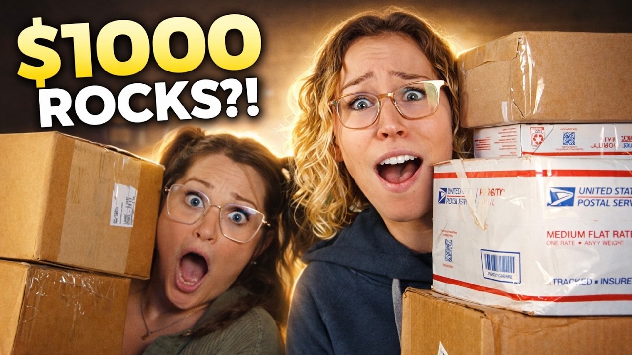 I Opened My PO Box… I Was NOT Ready For This ($1000+ in Rocks)