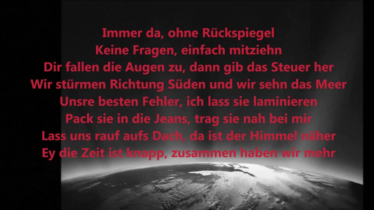 Mark Forster Wir Sind Groß Songtext