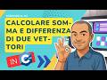 C++: somma e differenza tra vettori – esercizio svolto n. 93