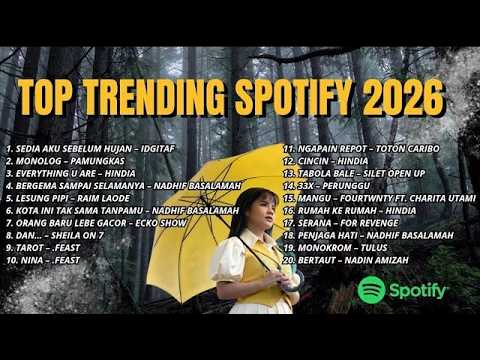 LAGU TRENDING VIRAL HITS SPOTIFY TIKTOK TERBARU 2025 2026 ! - MUSIK INDONESIA TERBAIK