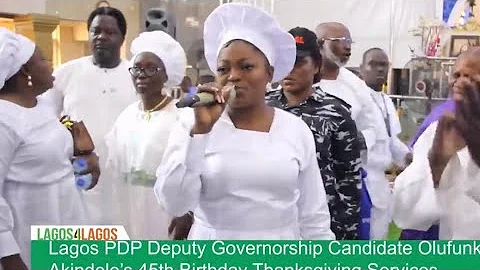 See how Nollywood Star Actress, FUNKE AKINDELE (Jenifa) stormed Celestial Church Parishes in Lagos