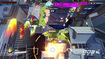 Overwatch Workshop:  Bullet Hell Team vs Team Battle Mode