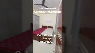 1RK Gachibowli Hyderabad #hyderabad #hyderabad #home #rentforcomfort #property