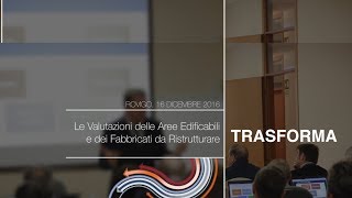 Le Valutazioni delle Aree Edificabili e dei Fabbricati da Ristrutturare