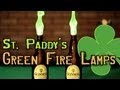Green Fire Beer Lamps!