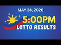 [LIVE] 5PM Lotto Result Today - May 24, 2026 | PCSO | Hot Numbers