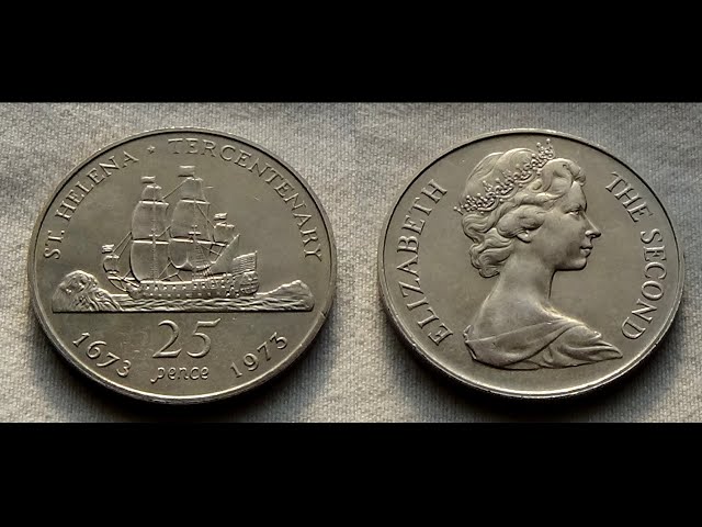 25 Pence - Elizabeth II (Tercentenary of restored British Rule