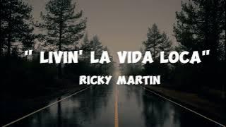 Ricky Martin - Livin' La Vida Loca (Lyrics)