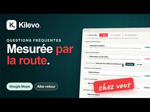 Comment les distances des trajets sont-elles calculées ?
