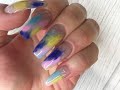 Polygel nails using dual forms