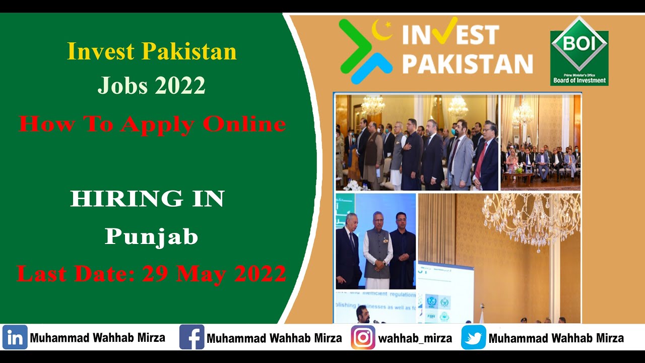 Prime Minister Office Board of Investment Jobs 2022 How to Apply