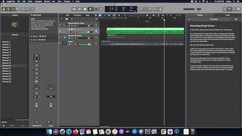 Recording Electronic Drums using the Drum Brain Sounds (Roland V Drums) in Logic Pro X