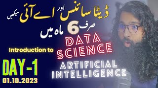 Day-1: 6 months long Data Science and AI mentorship Program