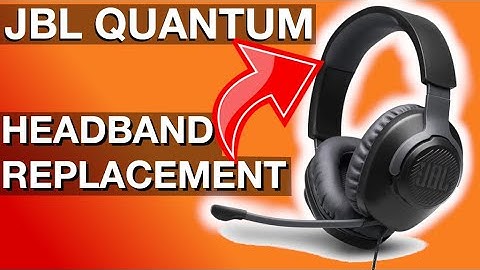 Headband replacement JBL Quantum 100 (How to instructions)